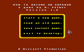 How to Become an Emperor atari screenshot